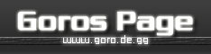 Goros Page - www.mrgoro.de