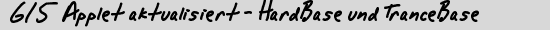 G15 Applet aktualisiert - HardBase und TranceBase